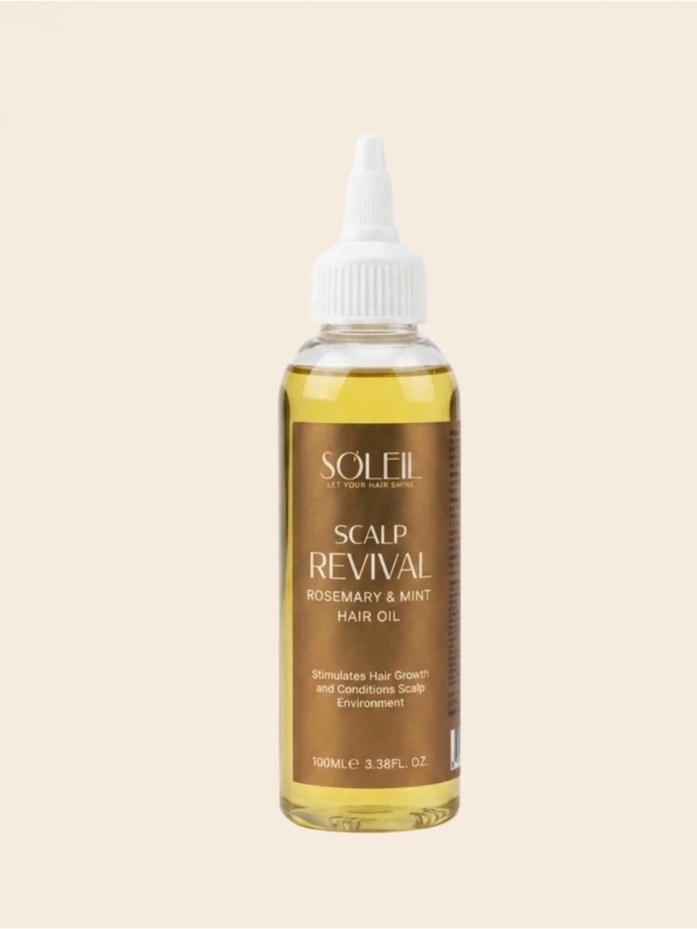 Scalp Revival Rosemary & Mint Hair Oil - Yellow